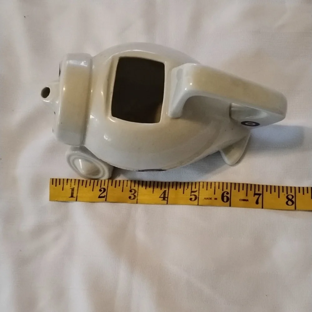 Vintage Westfield Art Pottery Stuart Taylor Ceramic Teapot Plane T44